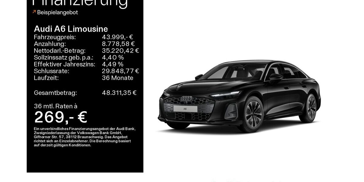 Audi A6 28.500 km 43.999 &euro; Mühlheim 63165