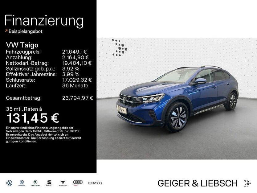 VW Taigo 12.700 km 21.649 € Linsengericht 63589