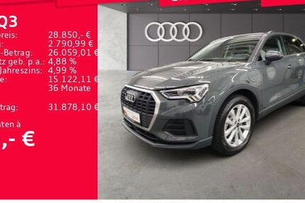 Audi Q3 26.903 km 28.350 &euro; Frankfurt am Main 60314