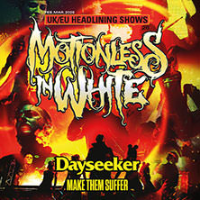 Motionless In White - UK/EU Headlining Shows 27.02.2026 myticket Jahrhunderthalle Frankfurt