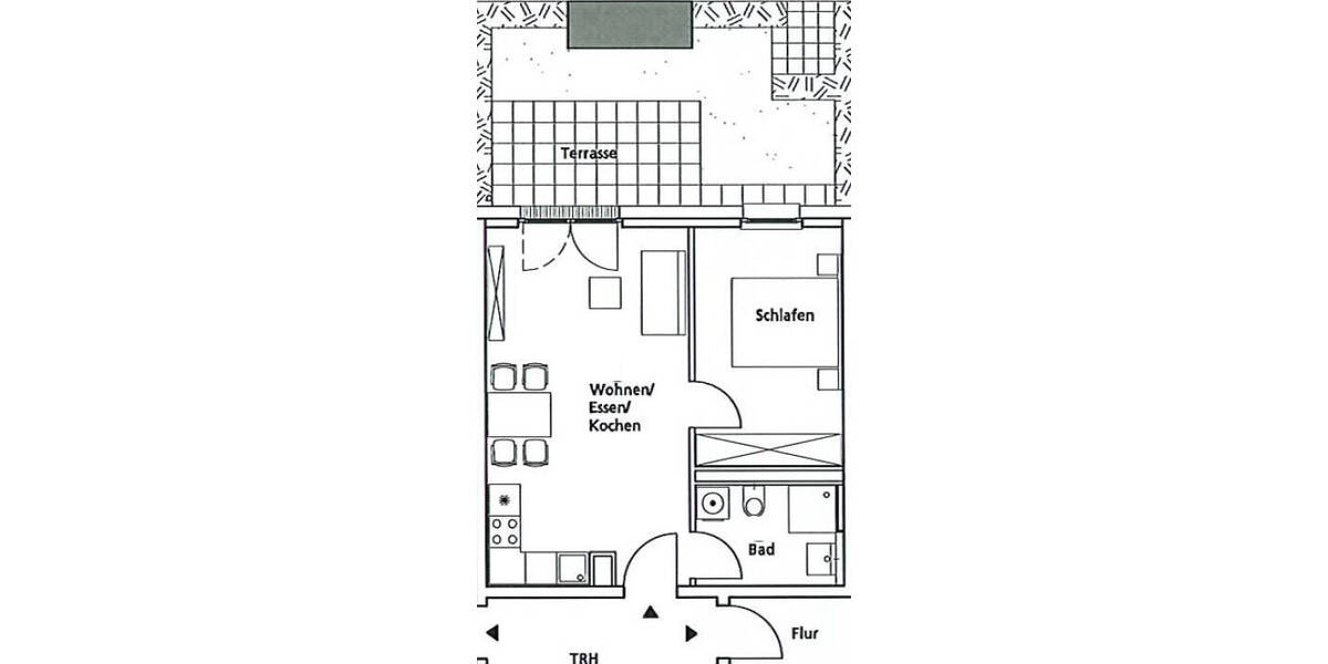 Etagenwohnung Frankfurt am Main Gallus - 2 Zimmer, 49 m&sup2;, 329.000&euro; | Angebot:26273043