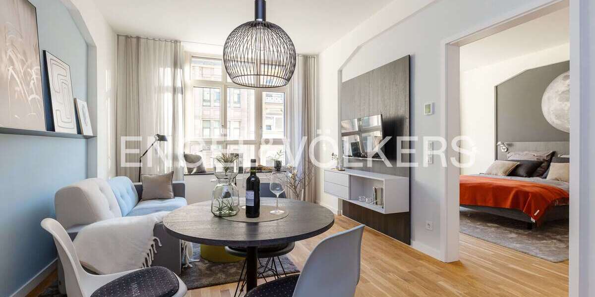 Wohnung zum Mieten in Frankfurt 1.465 € 52 m² 2 zimmer
