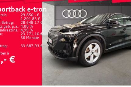 Audi Q4 e-tron 30.631 km 29.850 € Frankfurt am Main 60314