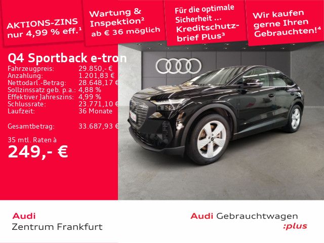 Audi Q4 e-tron 30.631 km 29.850 € Frankfurt am Main 60314