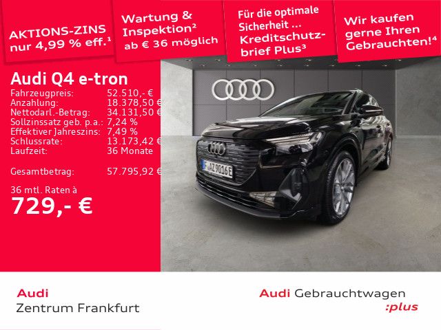 Audi Q4 e-tron 9.900 km 52.510 &euro; Frankfurt am Main 60314