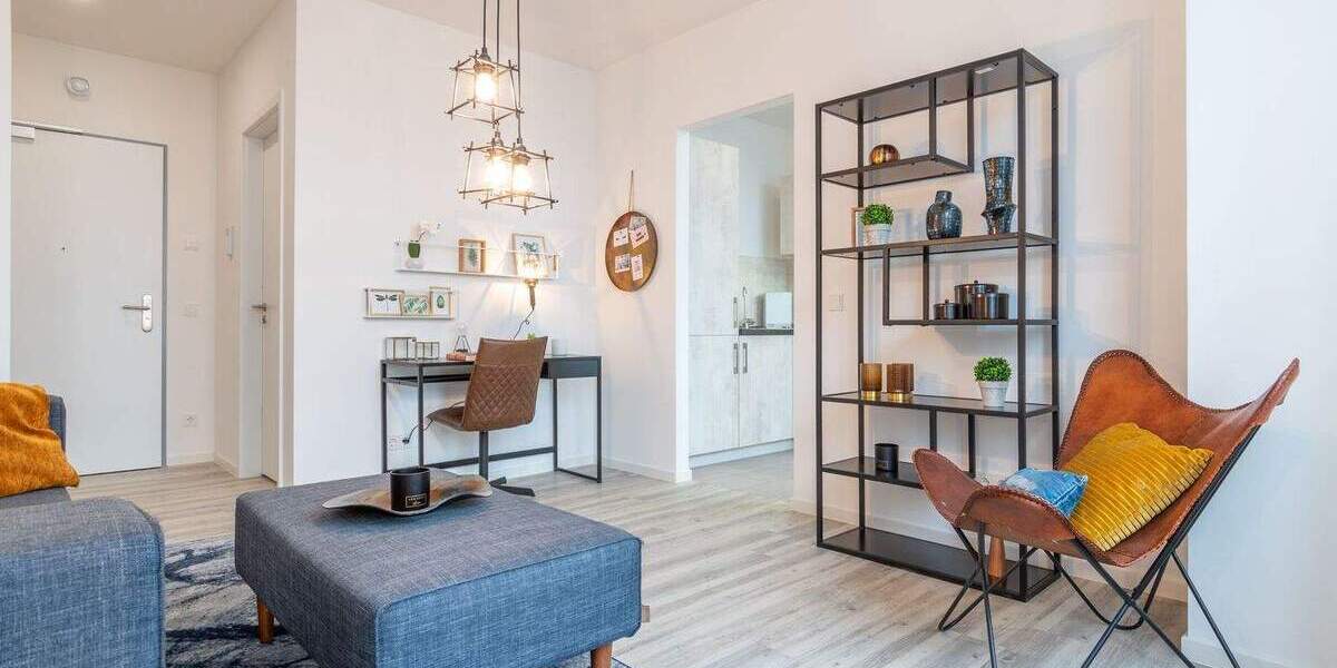 1 Monat mietfrei! 2-Zimmerwohnung im 9. Obergeschoss im Ruby Tower 2 zimmer