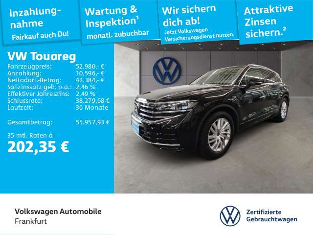 VW Touareg 28.266 km 51.840 &euro; Frankfurt 60326
