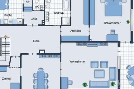 Wohnung zum Mieten in Bad Homburg vor der Höhe 2.750 € 200 m²