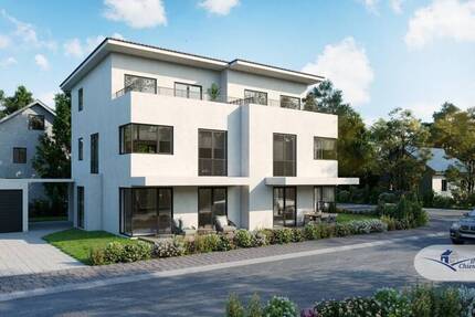 Bauphase begonnen - Neubau DHH nahe des Rosenheimer Zentrums