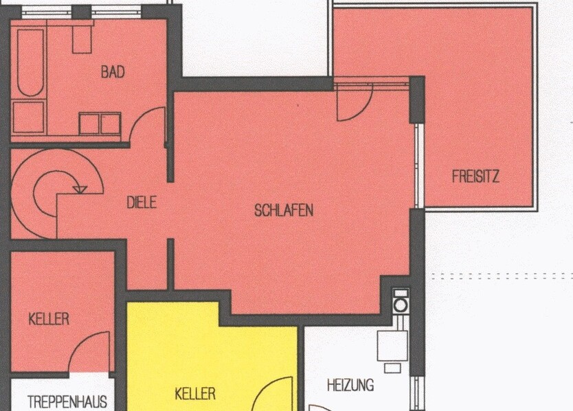 albero:) GartenMaisonette im 4-FH 3 zimmer