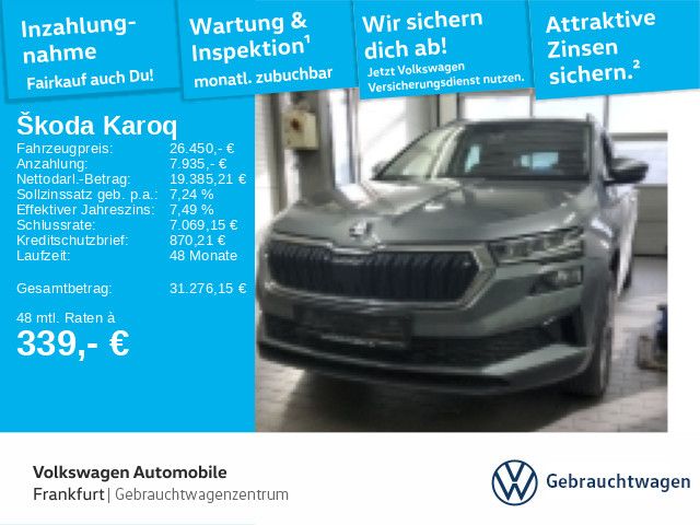 Skoda Karoq 47.398 km 26.450 € Frankfurt 60326