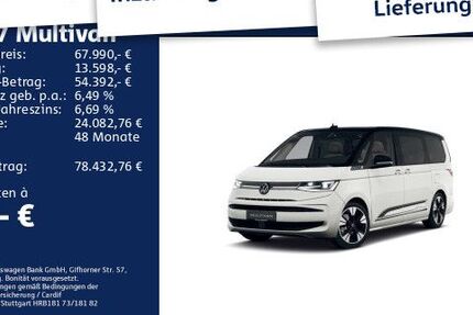 VW T7 Multivan 13.900 km 66.990 &euro; Offenbach 63069