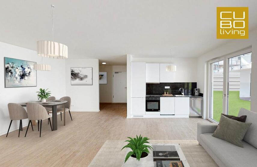 2-Zimmer-Wohnung mit modernem Ambiente inklusive Balkon und Terrasse
