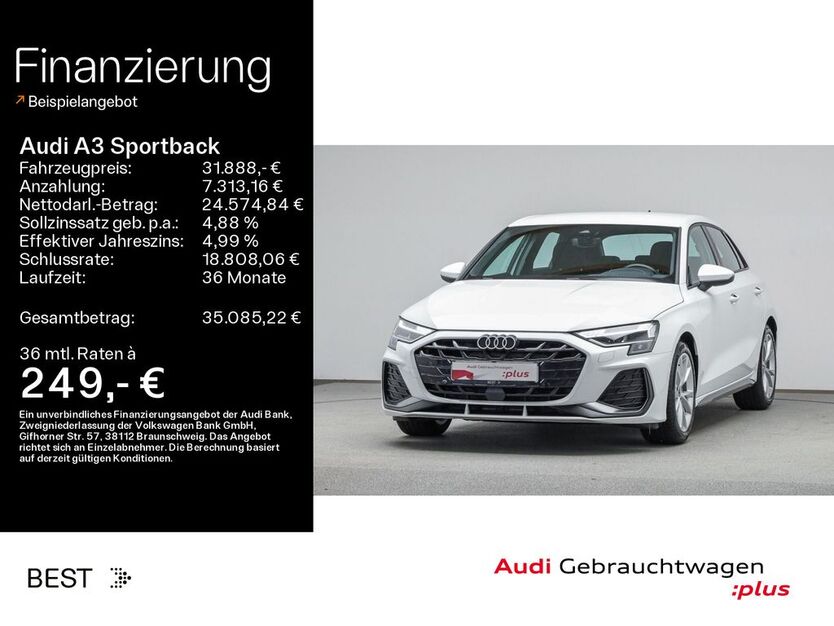 Audi A3 14.000 km 31.888 € Mühlheim 63165