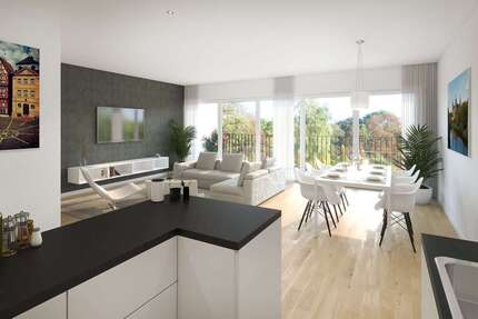 Wohnung Aschaffenburg Stadtmitte - 2 Zimmer, 72 m&sup2;, 381.000&euro; | Angebot:26323526