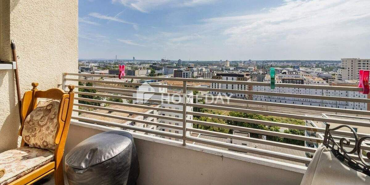 Charmante 1-Zimmer-Wohnung mit Loggia und Stellplatz in Frankfurt am Main 1 zimmer