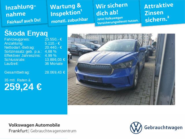 Skoda Enyaq 22.554 km 24.750 &euro; Frankfurt 60326