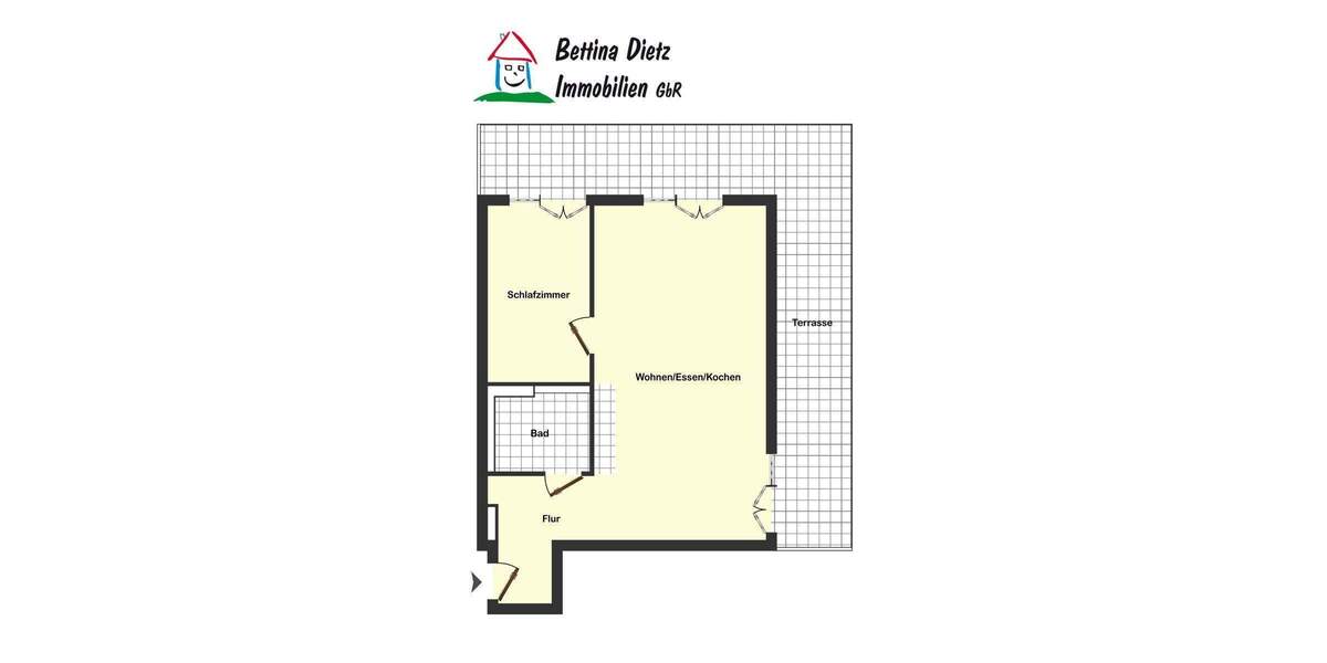 Etagenwohnung Rödermark Ober-Roden - 2 Zimmer, 91 m&sup2;, 1.018&euro; | Angebot:25879535