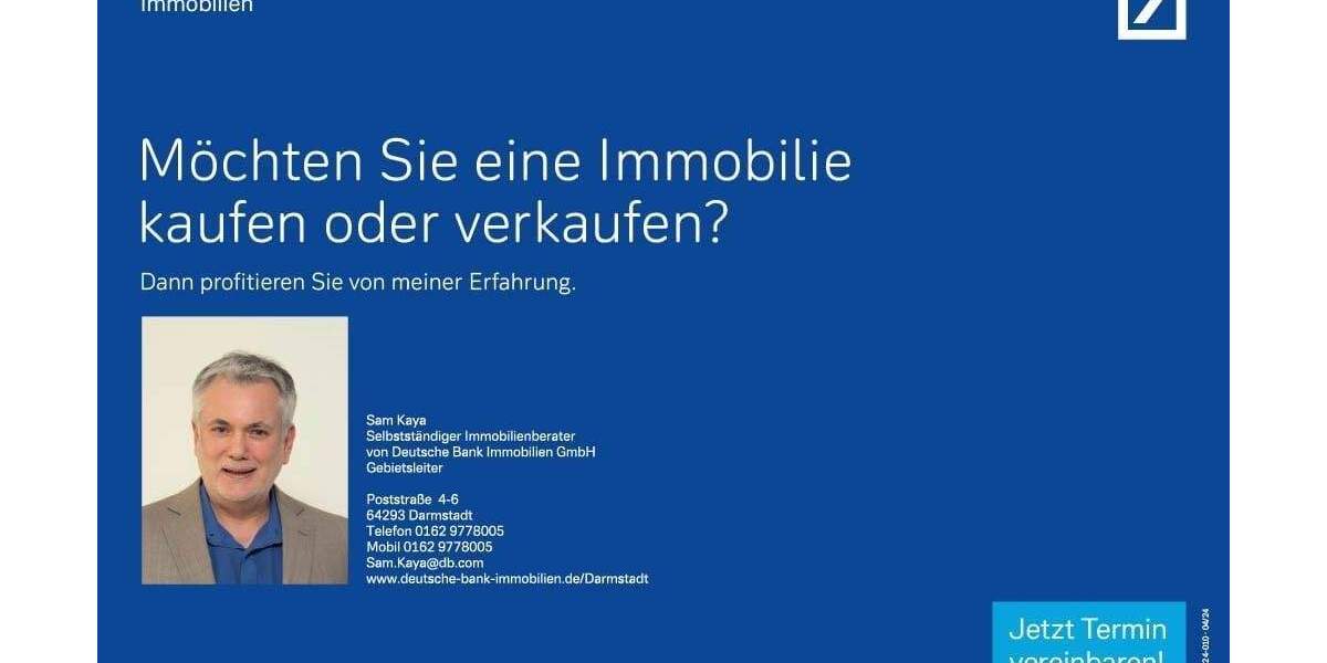 Etagenwohnung Darmstadt Bessungen - 3 Zimmer, 70 m&sup2;, 159.000&euro; | Angebot:25744036