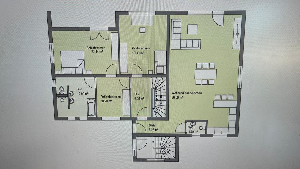 Erdgeschoßwohnung Friedberg (Hessen) - 3.5 Zimmer, 131 m&sup2;, 1.350&euro; | Angebot:26610171