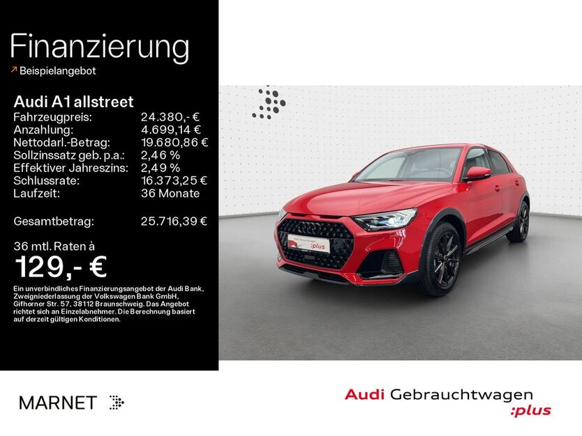 Audi A1 1.636 km 24.380 € Bad Nauheim 61231
