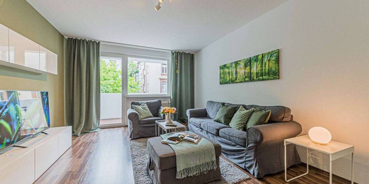 Etagenwohnung Frankfurt am Main Westend-Süd - 3 Zimmer, 92 m&sup2;, 3.850&euro; | Angebot:26289453
