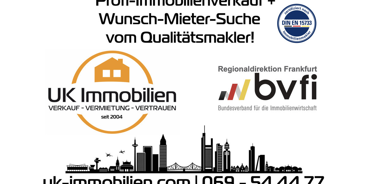 Reihenhaus Bad Vilbel - 6 Zimmer, 131 m&sup2;, 1.800&euro; | Angebot:25103751