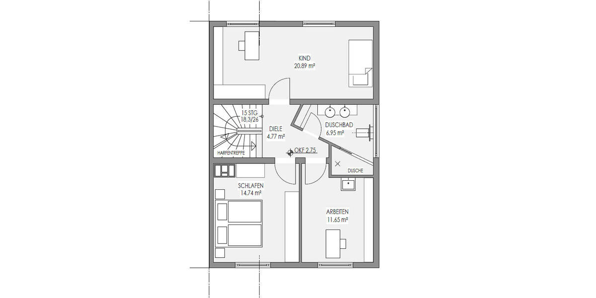 Doppelhaushälfte Dreieich / Götzenhain Götzenhain - 6 Zimmer, 149 m&sup2;, 649.000&euro; | Angebot:26187952
