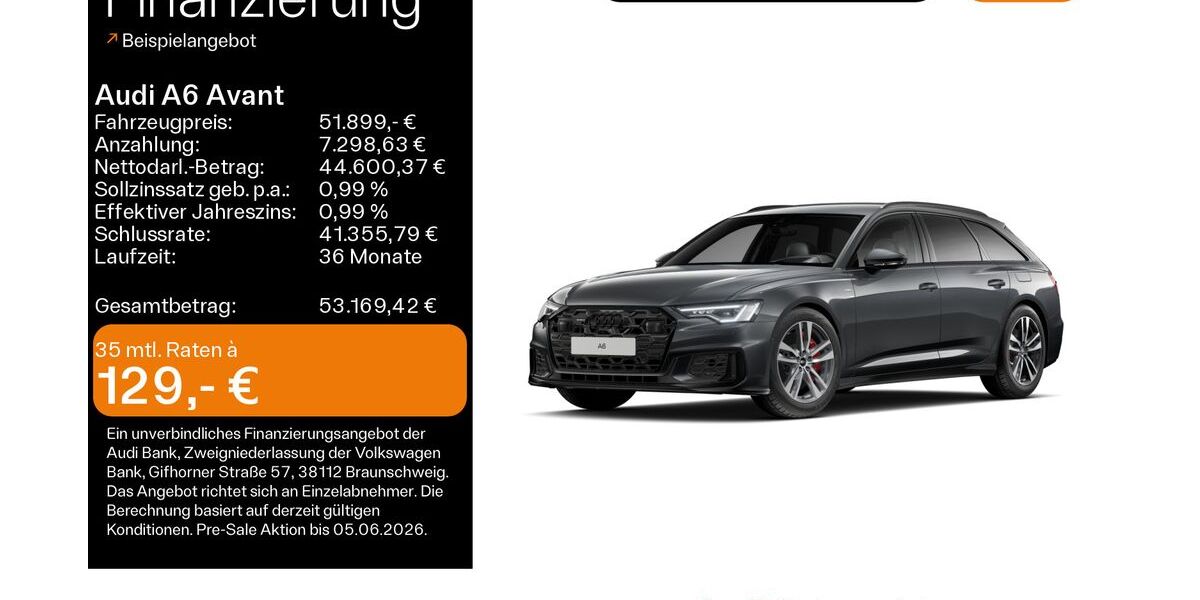 Audi A6 26.700 km 51.899 &euro; Mühlheim 63165