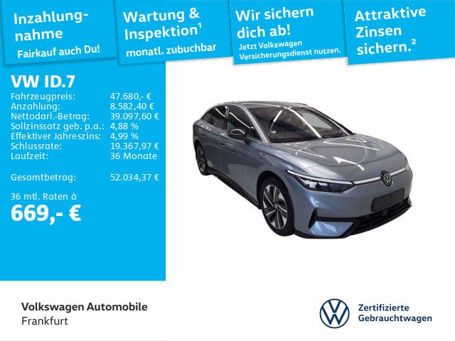 VW ID.7 18.084 km 47.680 &euro; Frankfurt 60326