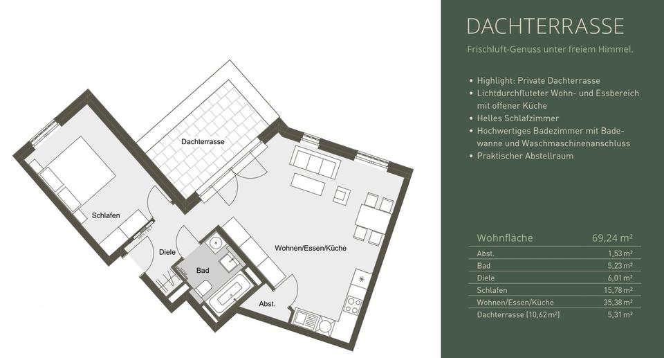 Einfamilienhaus Darmstadt - 2 Zimmer, 70 m&sup2;, 1.390&euro; | Angebot:26034167