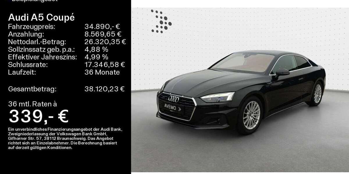 Audi A5 63.074 km 34.890 &euro; Bad Nauheim 61231