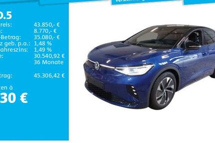 VW ID.5 9.515 km 43.850 &euro; Neu-Isenburg 63263
