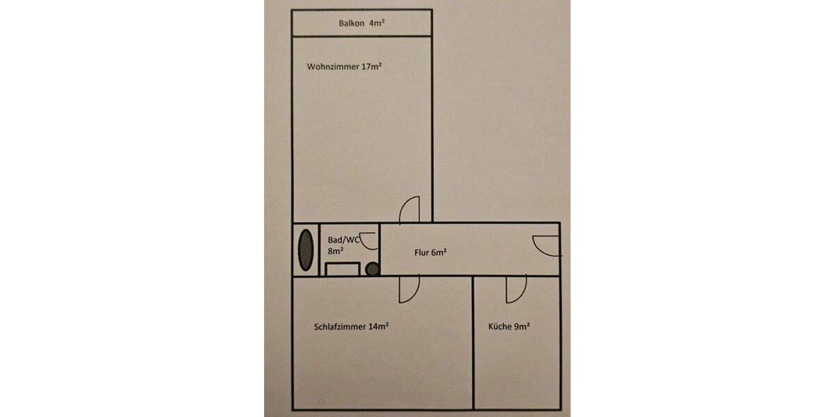Etagenwohnung maintal Dörnigheim - 2 Zimmer, 54 m&sup2;, 700&euro; | Angebot:26857417