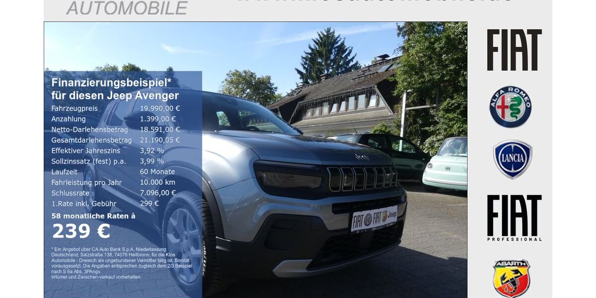 Jeep Avenger 10.923 km 19.990 &euro; Dreieich 63303