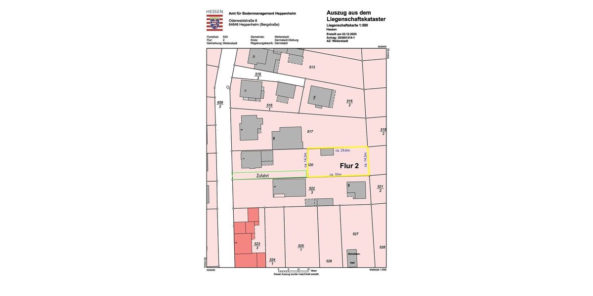 Attraktives Baugrundstück in Weiterstadt - Grundstück Weiterstadt Weiterstadt | Angebot:25793125