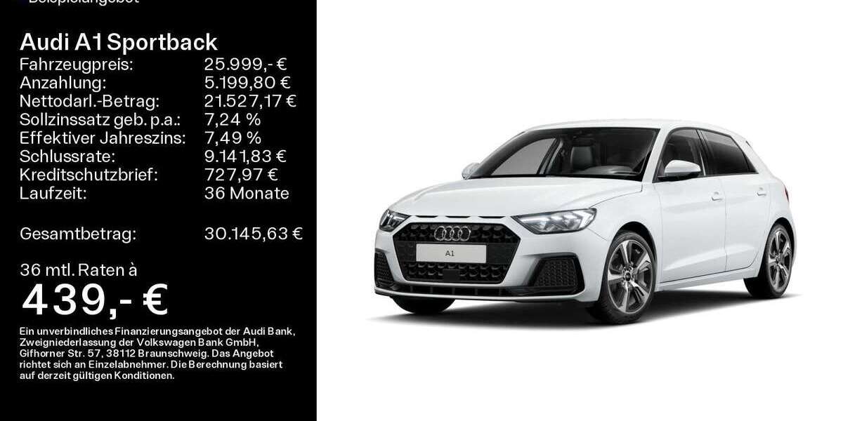 Audi A1 11.200 km 25.999 &euro; Mühlheim a. Main 63165