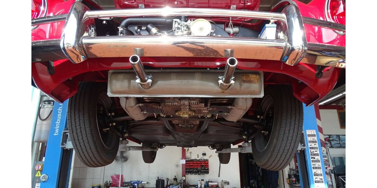 VW Karmann Ghia Cabrio vollständig restauriert 1.200 km 63.990 &euro; Rodgau 63110