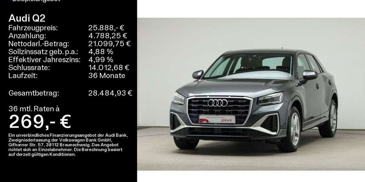 Audi Q2 69.200 km 25.888 &euro; Mühlheim a. Main 63165