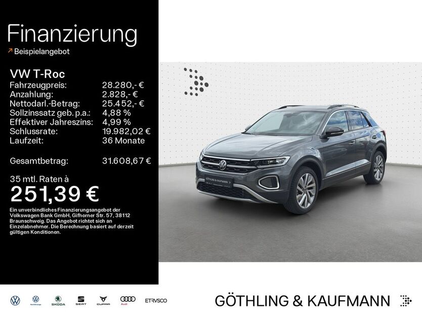 VW T-Roc 19.555 km 28.280 € Hofheim 65719