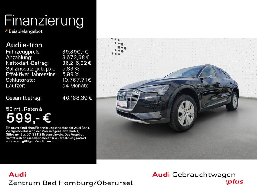 Audi e-tron 59.582 km 38.890 € Oberursel 61440