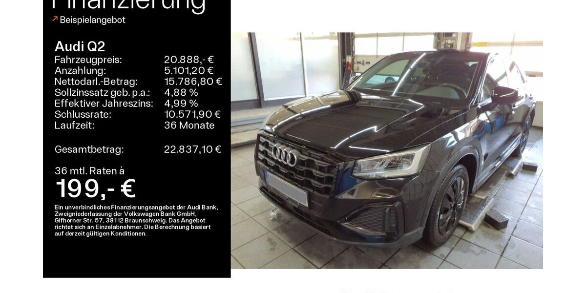 Audi Q2 76.500 km 20.888 &euro; Mühlheim 63165