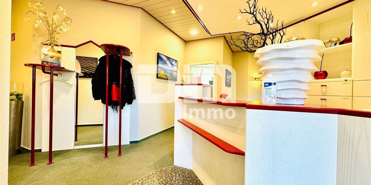 Ladeneinheit und Büro Praxisfläche teilvermietet im Paket mit umfangreicher Ausstattung - Gewerbeobjekt Kleinostheim | Angebot:26971242