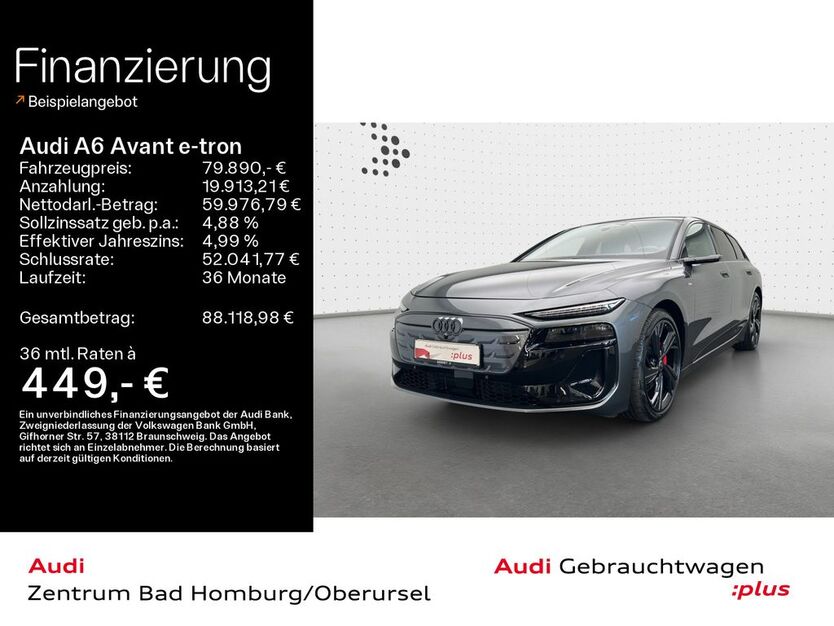 Audi A6 e-tron 17.761 km 79.890 € Oberursel 61440