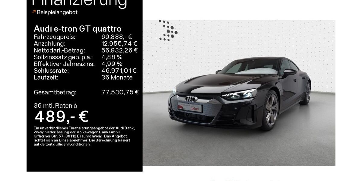 Audi e-tron GT 15.500 km 63.888 &euro; Mühlheim 63165
