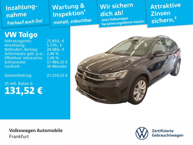 VW Taigo 2.742 km 25.850 € Frankfurt 60326