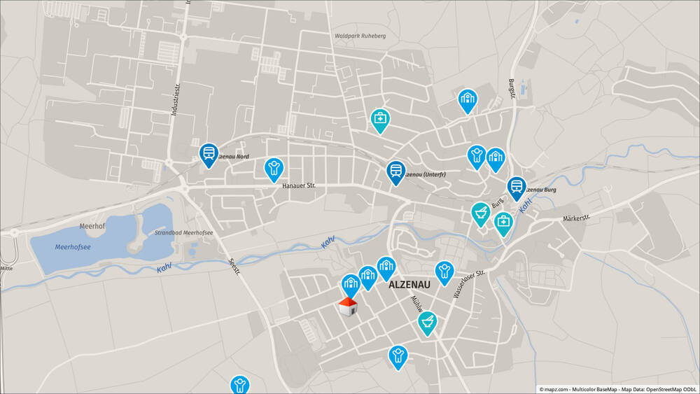 Mehrfamilienhaus mit genehmigtem Neubau in Alzenau 1 zimmer