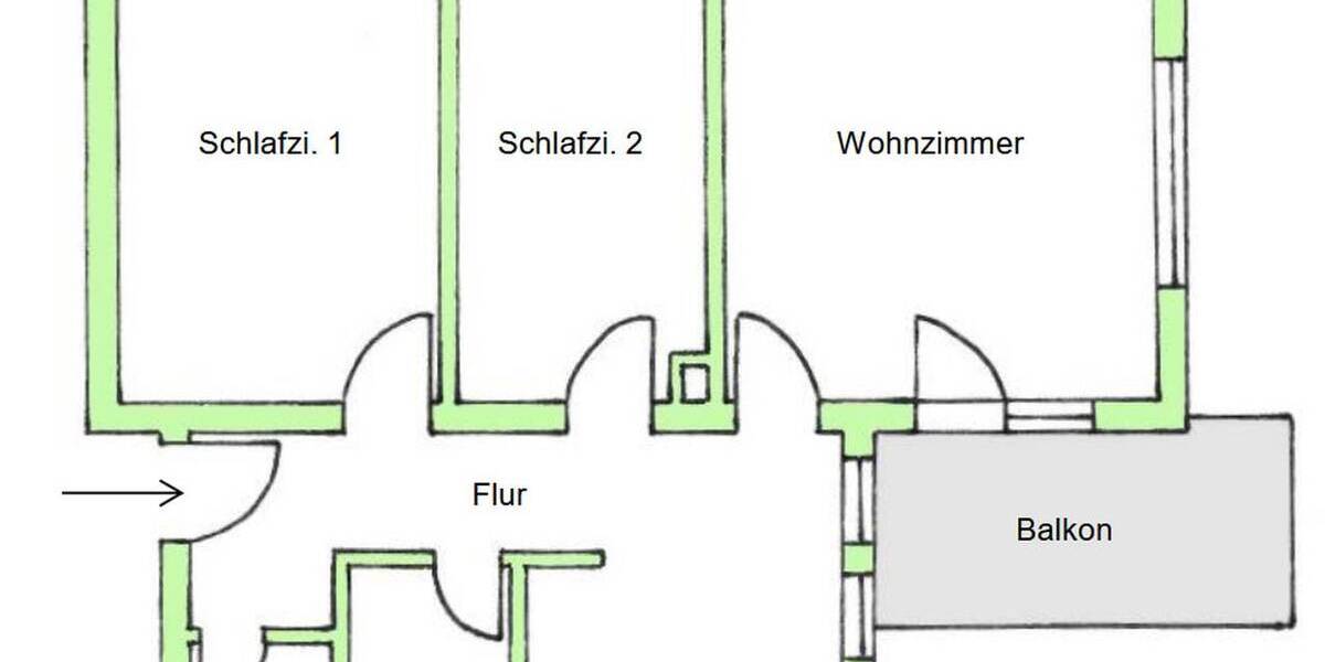 Etagenwohnung Heusenstamm - 3 Zimmer, 70 m&sup2;, 249.000&euro; | Angebot:26286961