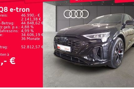 Audi Q8 e-tron 25.081 km 46.990 € Frankfurt am Main 60314