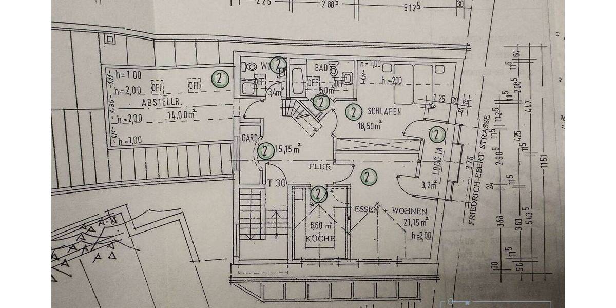 Etagenwohnung Groß-Umstadt Kleestadt - 5 Zimmer, 116 m&sup2;, 199.000&euro; | Angebot:25800574